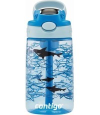 Kids' Water Bottle Easy Clean Blue Sharks CON2127476, 420 ml
