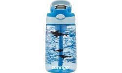 Kids' Water Bottle Easy Clean Blue Sharks CON2127476, 420 ml