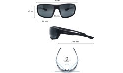 Поляризационные солнцезащитные очки Urbanium Eyewear Oslo, серые