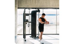 Funkcionālais trenažieris ar dubultu atsvaru sekciju HMS Ares Pro Commercial