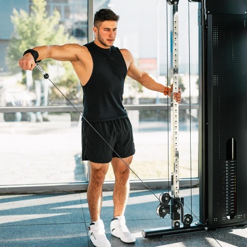 FUNCTIONAL TRAINER WITH DUAL WEIGHT STACK ARES PRO COMMERCIAL HMS