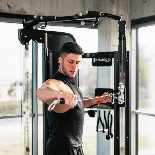 FUNCTIONAL TRAINER WITH DUAL WEIGHT STACK ARES PRO COMMERCIAL HMS