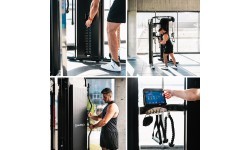 FUNCTIONAL TRAINER WITH DUAL WEIGHT STACK ARES PRO COMMERCIAL HMS
