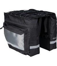Side panniers FORCE Noem 2 x 10 L (black)