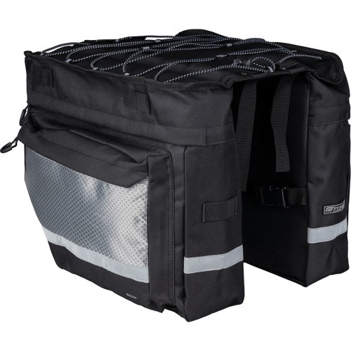 Side panniers FORCE Noem 2 x 10 L (black)