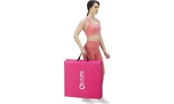 MGS02 GYMNASTIC FOLDABLE MATTRESS 1800x600MM PINK HMS PREMIUM