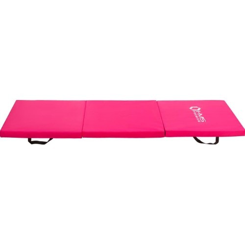 Salokāms vingrošanas paklājs MGS02 1800 x 600 mm, rozā, HMS Premium