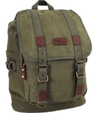 Mugursoma PT Canvas, zaļa, 35 l