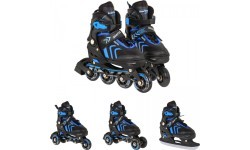 Skrituļslidas 4in1 komplekts 34-38, rozā