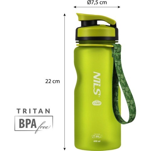 NC1740 GREEN TRITAN BOTTLE NILS CAMP