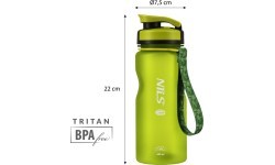 NC1740 GREEN TRITAN BOTTLE NILS CAMP