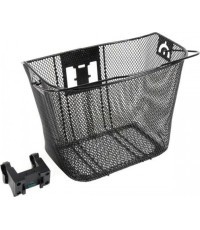 Bicycle handlebar bag // 25.4 mm, with Quick-Release mount (black)