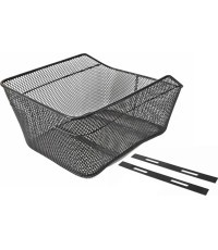 Металлическая сумка для перевозки велосипеда 39x20x20/17см (черная)