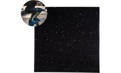 Прочный защитный коврик для пола inSPORTline Proteko II 50 x 50 x 1,5 см - Черный и серый