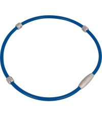 Magnētiskā kaklarota inSPORTline Alkione (Melna) - Blue