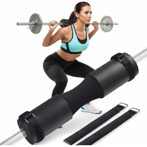Stieņa polsteris inSPORTline Shaperoll 44 x 9,5 cm - Melna
