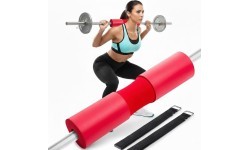 Barbell Pad inSPORTline Shaperoll 44 x 9.5 cm - Red