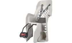 Polisport Joy FF bike child seat, 26-29", frame-mounted (sand)