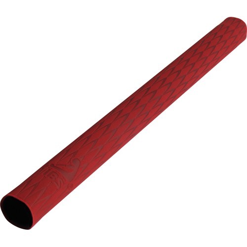 Biljarda kija gumijas rokturis IBS Super Grip Velvet 30 cm, sarkans