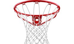 Spalding Standard basketball rim red