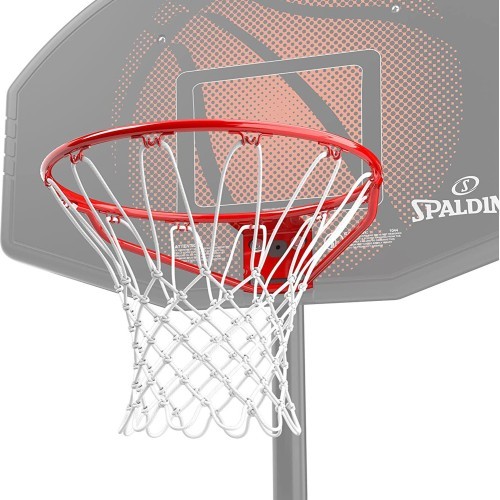 Баскетбольное кольцо Spalding Standard, красное