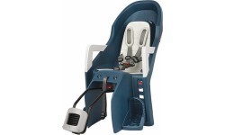 Polisport Guppy Maxi + RS Bicycle Child Seat, Frame-Mounted, with Sleep Function (Blue)