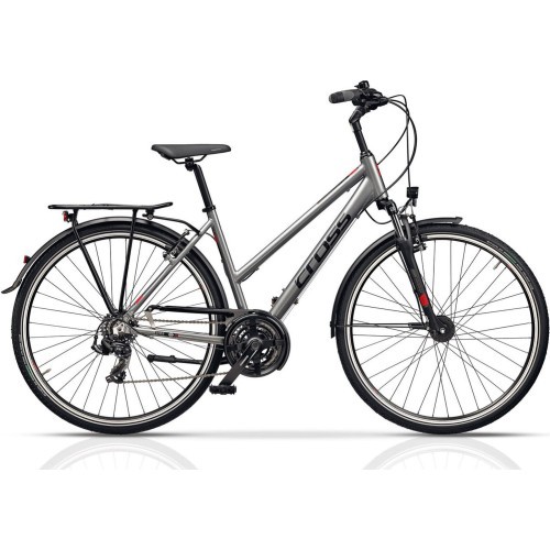 CROSS Area Trek 28" 21G размер 17" (44cm) (серый/чёрный)