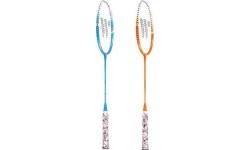 ALUMTEC 55K BADMINTON ROCKET SET + 3 PIECES SHUTTLECOCKS WISH