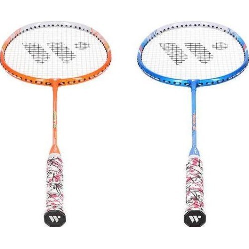 ALUMTEC 55K BADMINTON ROCKET SET + 3 PIECES SHUTTLECOCKS WISH