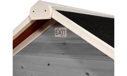 EXIT Loft 300 koka rotaļu māja - pelēka
