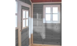 EXIT Loft 300 koka rotaļu māja - pelēka
