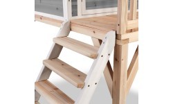 EXIT Loft 300 koka rotaļu māja - pelēka