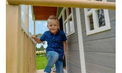 EXIT Loft 350 wooden playhouse - grey