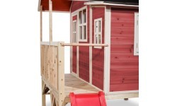 EXIT Loft 350 wooden playhouse - red