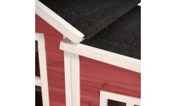 EXIT Loft 350 wooden playhouse - red