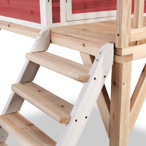 EXIT Loft 350 wooden playhouse - red