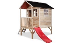 EXIT Loft 300 koka rotaļu māja - dabīga