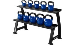 STR39 DOUBLE LEVEL KETTLEBELL RACK COMMERCIAL HMS
