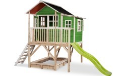 EXIT Loft 550 wooden playhouse - green