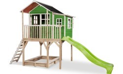 EXIT Loft 750 wooden playhouse - green