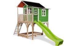 EXIT Loft 750 wooden playhouse - green