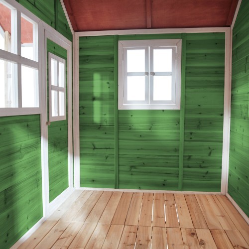EXIT Loft 750 wooden playhouse - green
