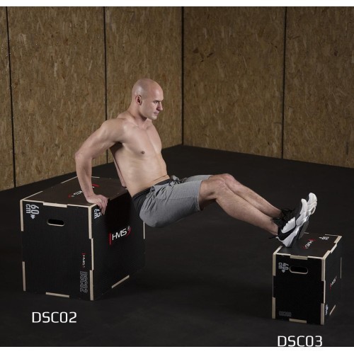 DSC03 BLACK 50x40x30CM PLYOMETRIC CHEST HMS