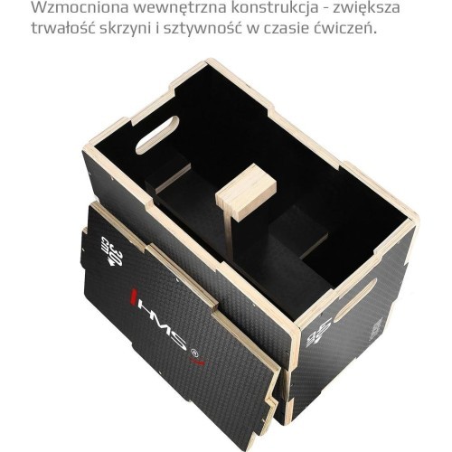 DSC03 BLACK 50x40x30CM PLYOMETRIC CHEST HMS