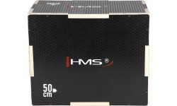 Pliometriskā kaste HMS DSC03, melna, 50x40x30 cm