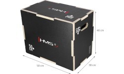 DSC03 BLACK 50x40x30CM PLYOMETRIC CHEST HMS