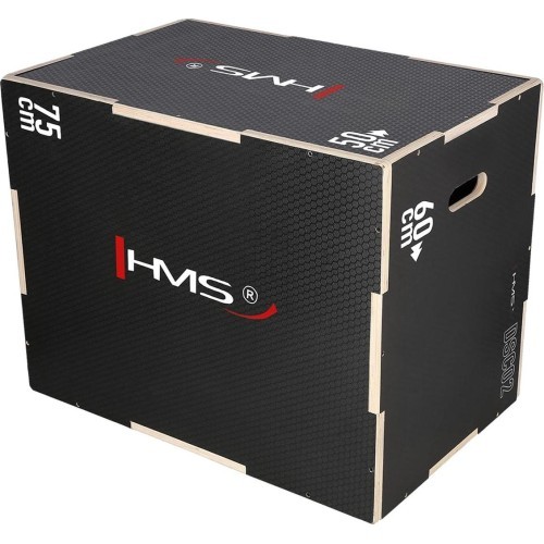 Плиометрическая тумба DSC02 черная HMS