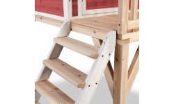 Koka rotaļu namiņš EXIT Loft 300 - Sarkans