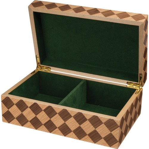 Šaha figūru kastīte Philos Checkered, 95 mm