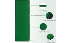 NC4050 GREEN SELF-INFLATING MAT NILS CAMP